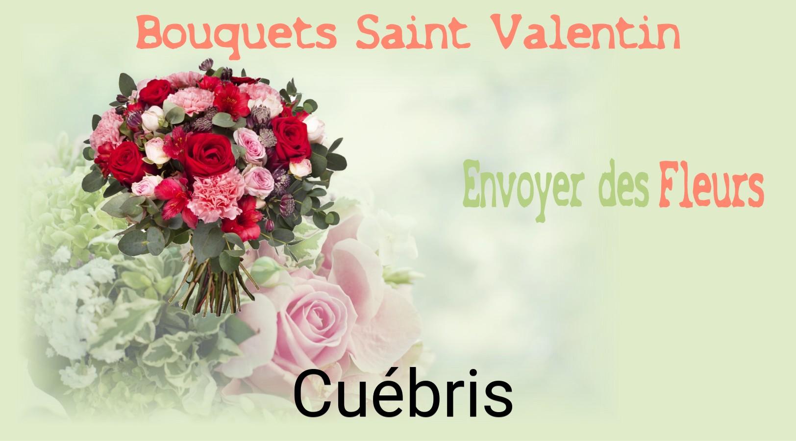 Roses de Saint-Valentin livrées à Cuébris